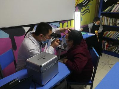 關愛老年居民健康 眼病防治宣教進社區(qū)