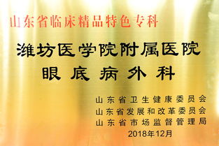 我校附屬醫(yī)院眼底病專科入選2018年度山東省臨床精品特色?？? class=